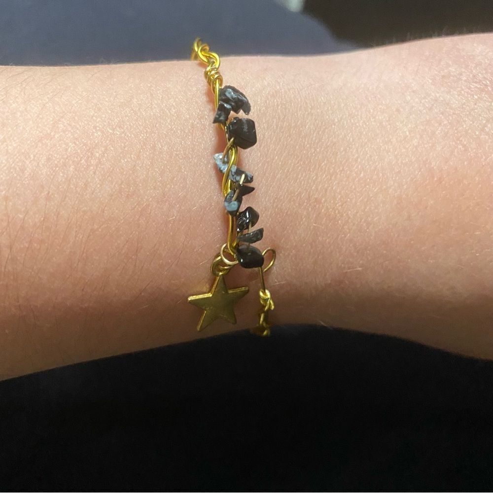 gemstone bracelets pack of 5